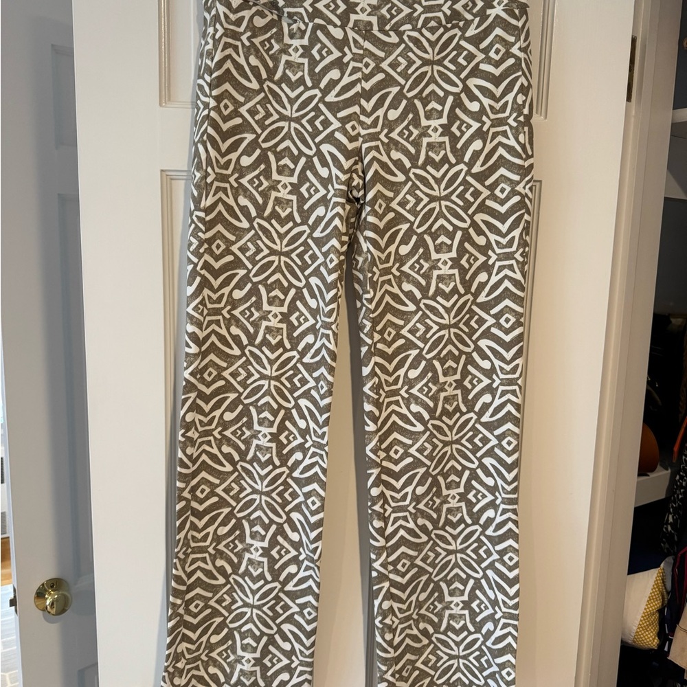 Geometric Print Pants